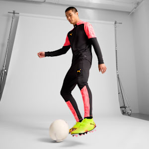 Chaussures de soccer à crampons pour terrain ferme/terrain artificiel FUTURE 8 PRO Homme, Yellow Alert-PUMA Black-Sun Struck, extralarge